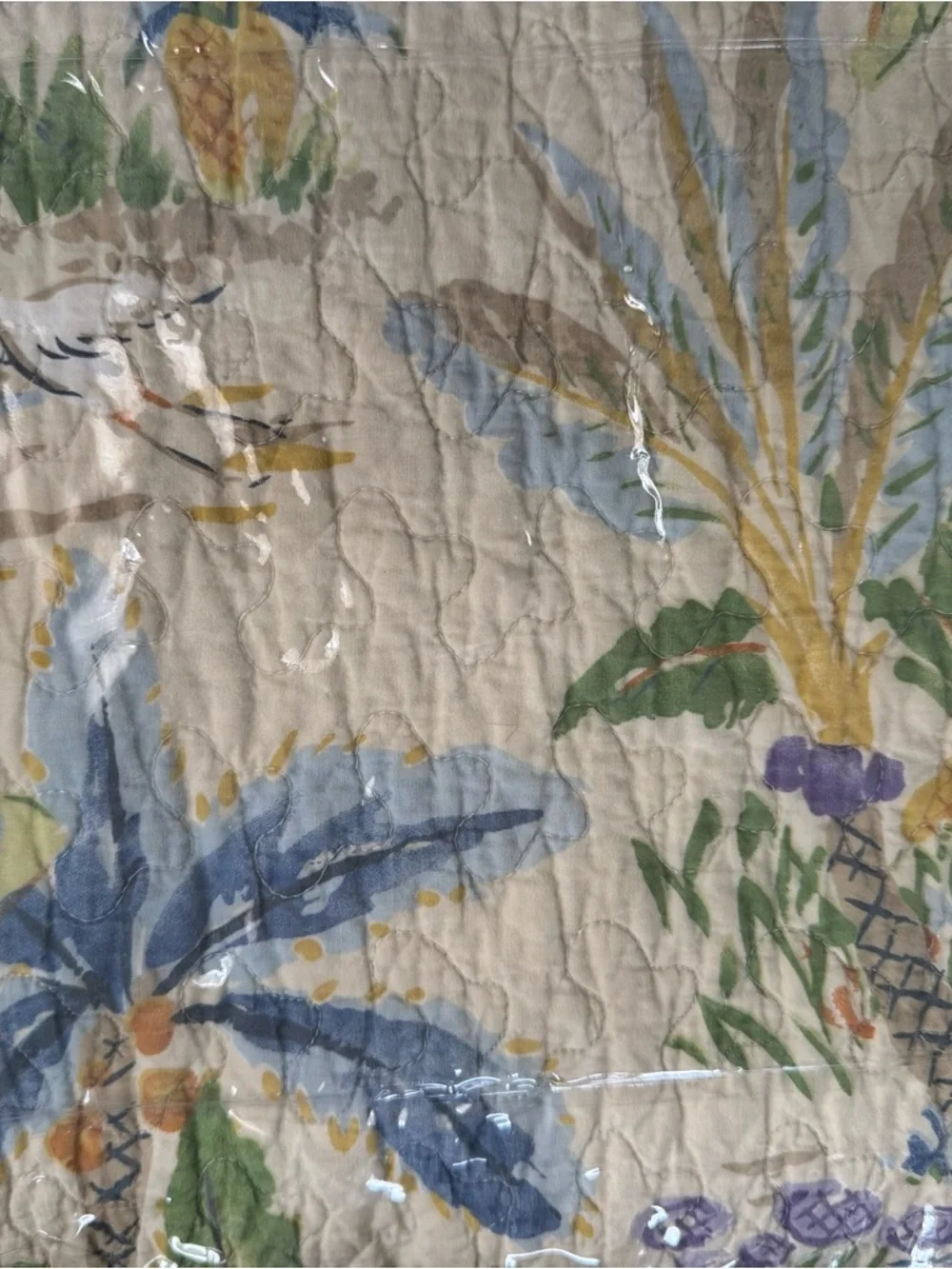 Coastal Life Full/Queen Quilt Set, 2 Shams & 3 Decorative Pillows in 100% cotton - Picture 14 of 15